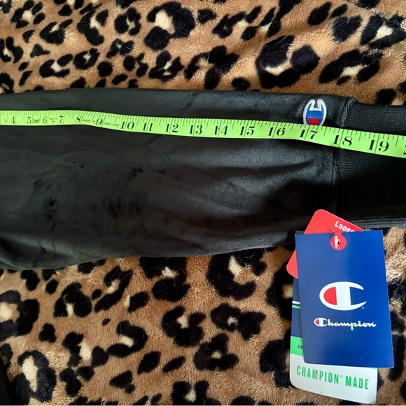 Champion Black Velour Hoodie - Picture 11 of 12